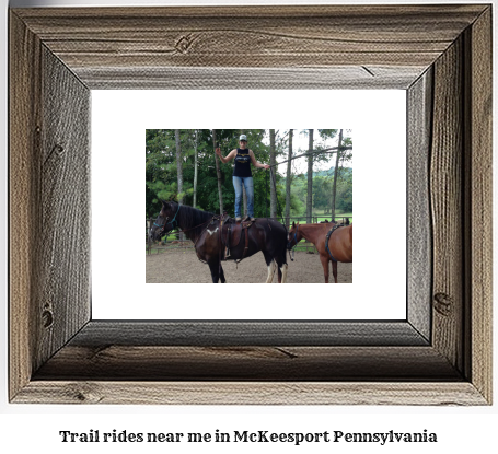 trail rides near me in McKeesport, Pennsylvania